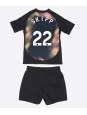 Leicester City Oliver Skipp #22 Replika Borta Kläder Barn 2024-25 Kortärmad (+ byxor)